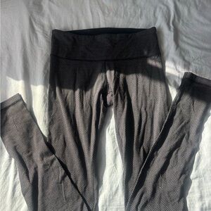 lululemon athletica Black Microdot Leggings